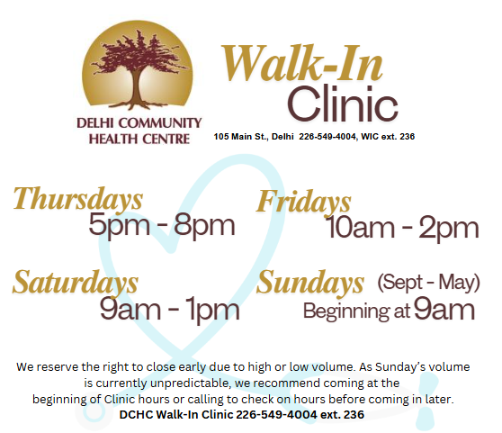 WalkIn Hours 20250702